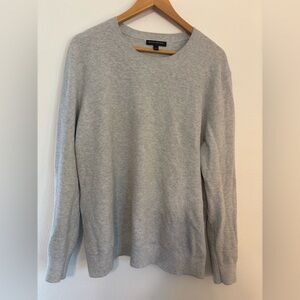 Banana Republic Light Gray Crewneck Sweater